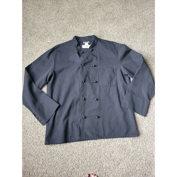 Black Unisex JNCO Dragon Chef Jacket - Picture 2 of 12